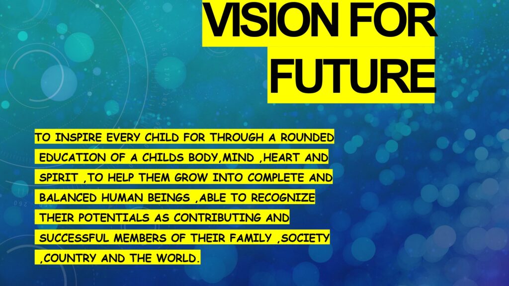 Our vision